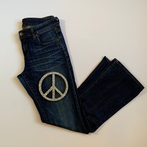 Kut From The Cloth Natalie Boot Cut Highrise Jeans - Picture 1 of 8